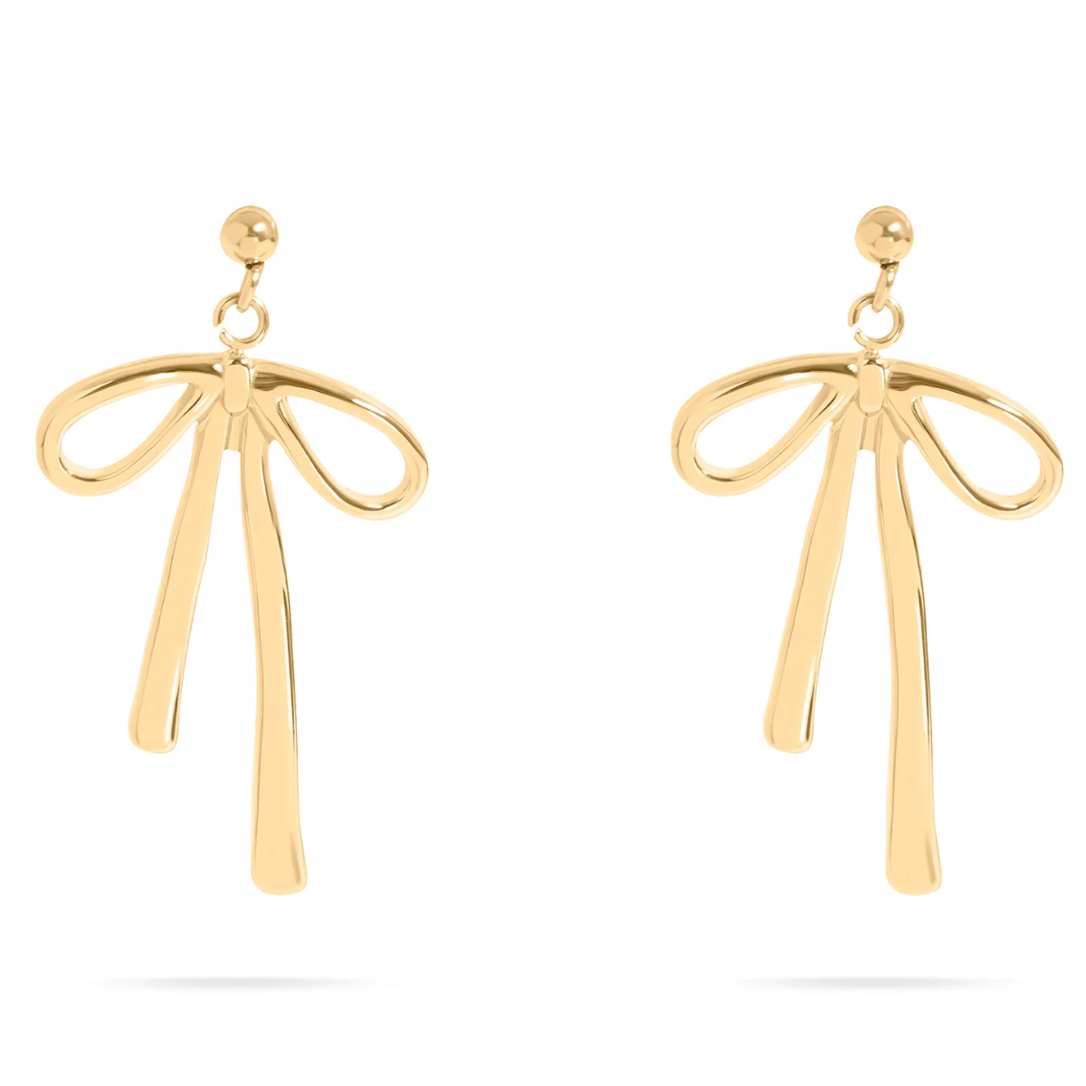 Ribbon Bow Earrings
