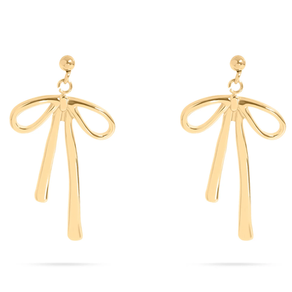 Ribbon Bow Earrings
