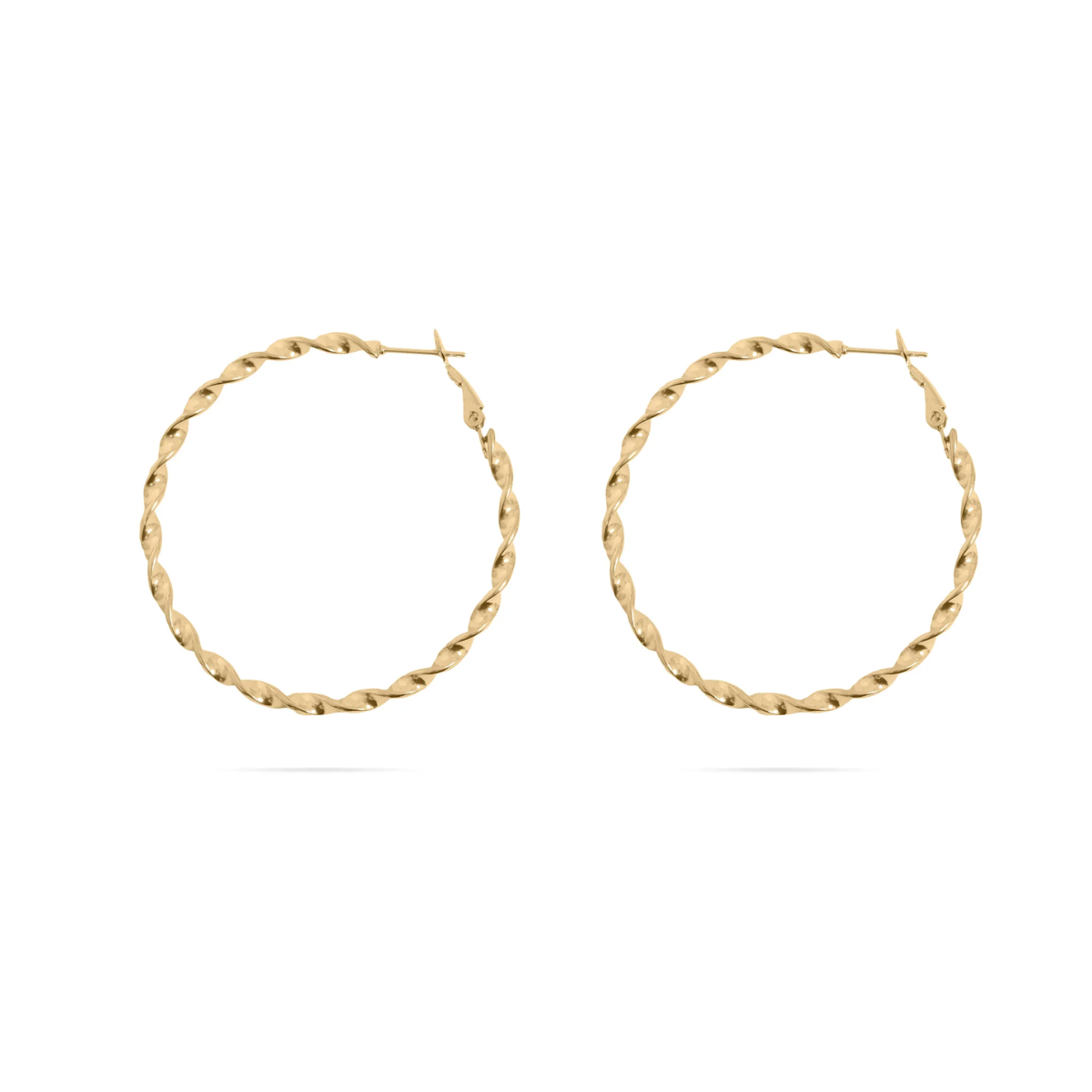 Twist Hoop Earrings