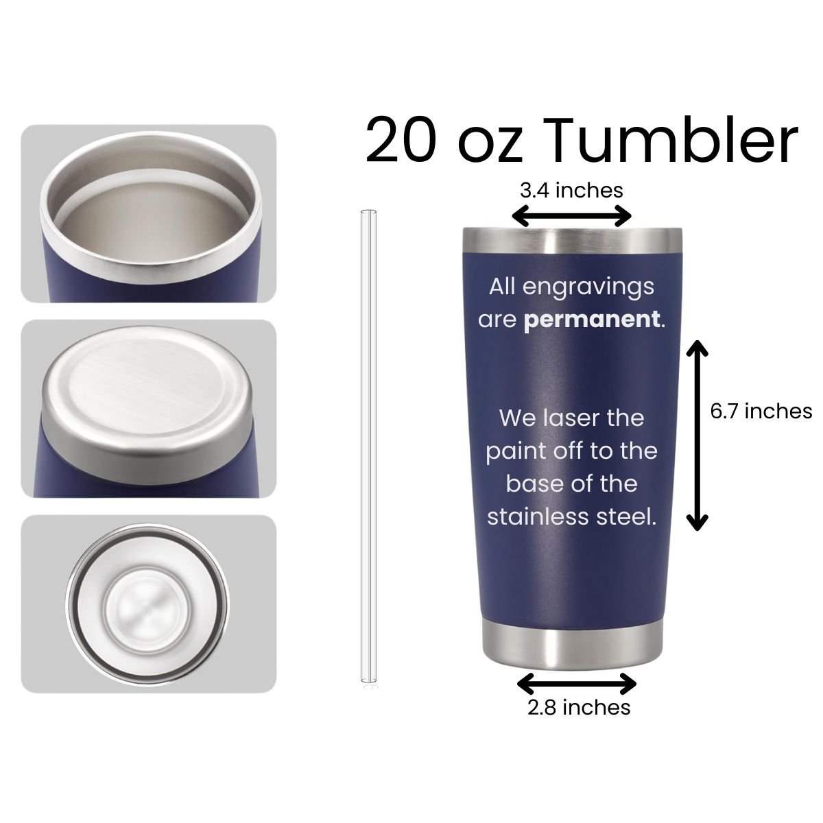 20oz Engraved Tumbler